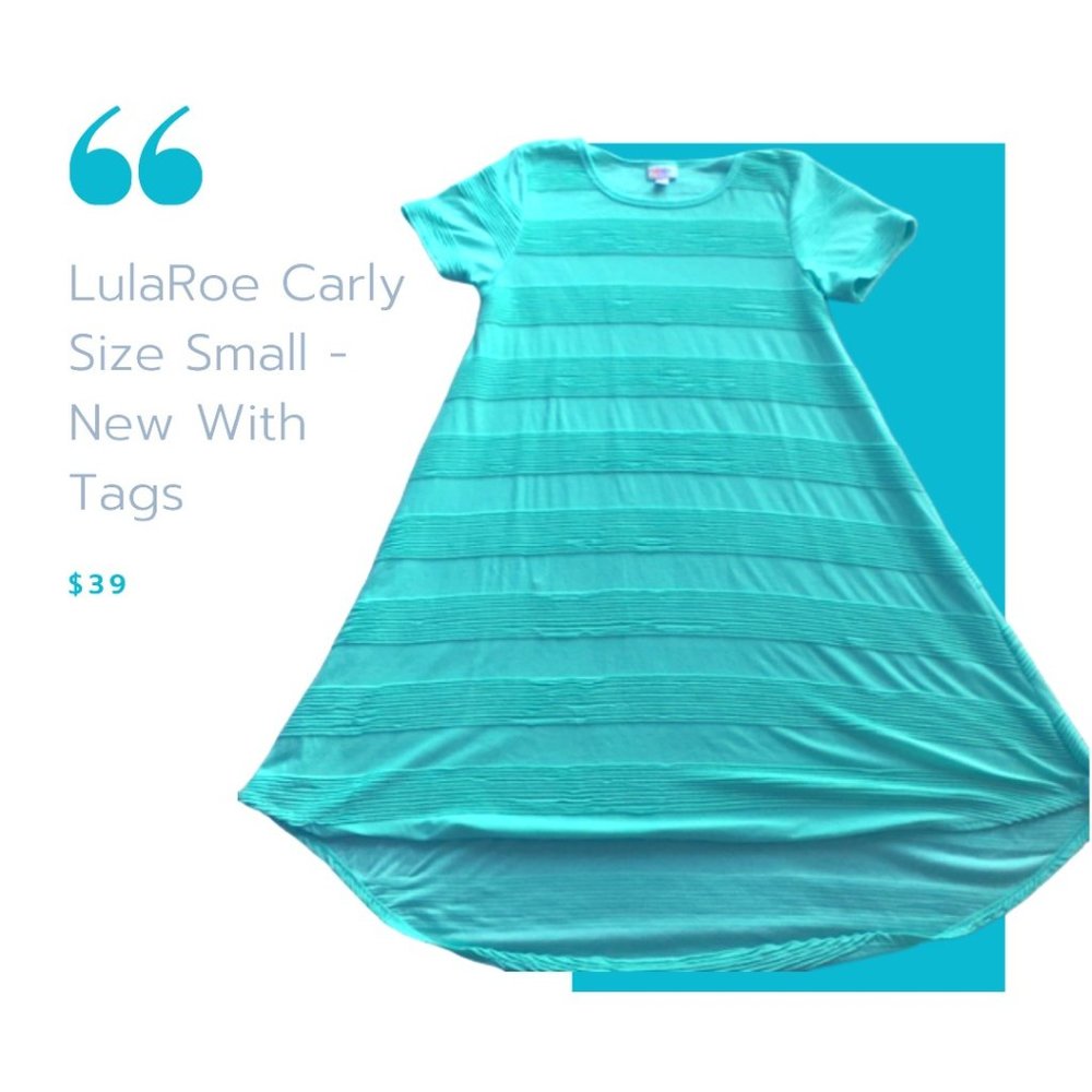 LulaRoe Carly Hi Low Dress New With Tags